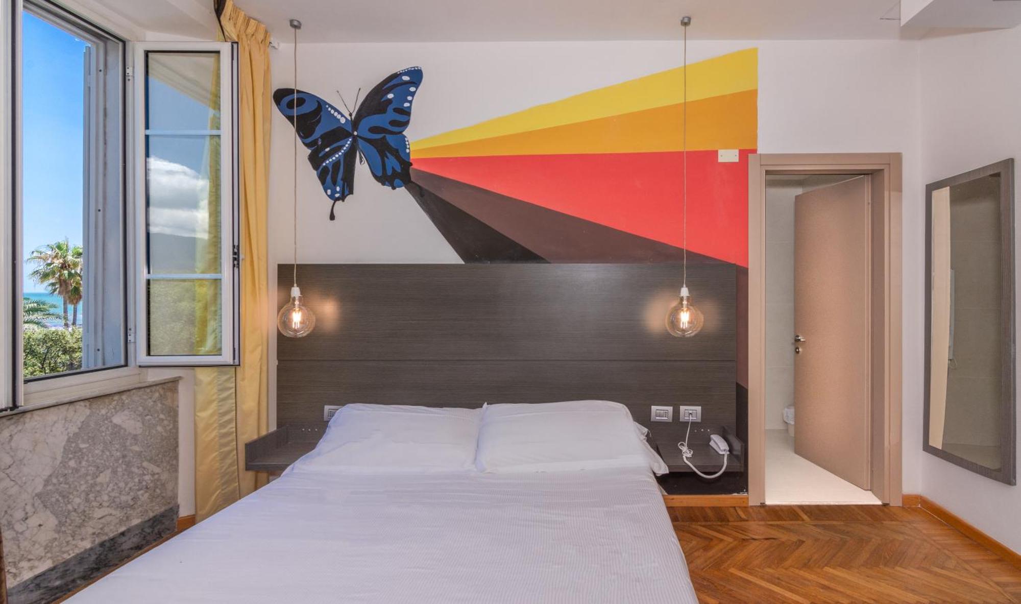 מרינה די מסה Hotel Tirreno מראה חיצוני תמונה